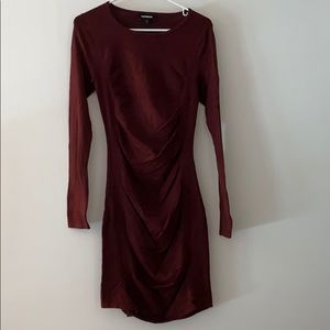 Express long sleeve sweater dress
